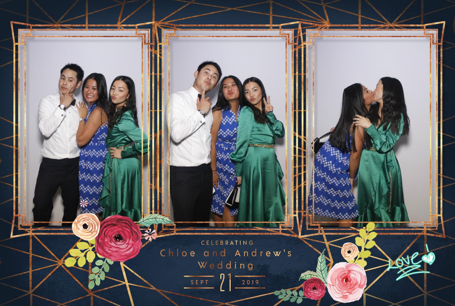 Chloe and Andrew's Wedding | View more photos from the event at gallery.myphotoboothexperience.co.uk/u/MyPhotoBoothExperienceLtd/Chloe-and-Andrews-Wedding